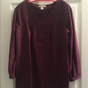 EUC Burgundy dress (w/pockets)